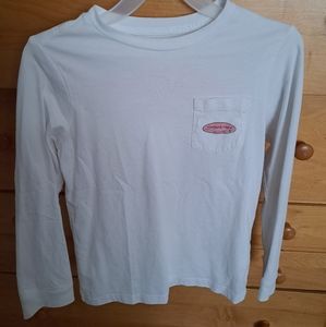 White vineyard vine boys long sleeve